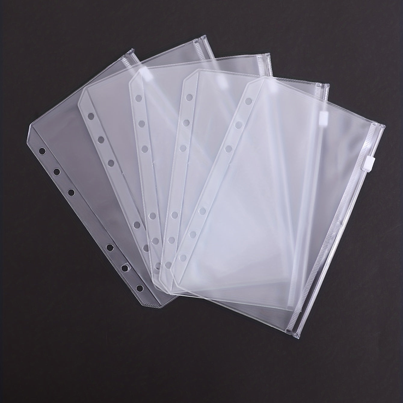 A6 Zipper Bag Set, 8x6, 6x6 & 12x6 hole, Binder Organizer