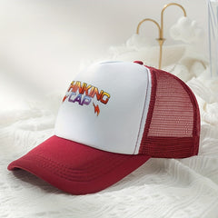 Anime Block Baseball Cap Mesh Breathable Unisex Dad Hat For Women Men
