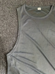 Quick Dry Mesh Sleeveless Tank Top Men's Training T-shirt