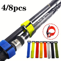 Outdoor Fishing Gear Pole Tying Device 8pc Set