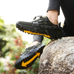 Men's Hollow Out Drawstring Sneakers Barefoot Quick Dry Water Shoes