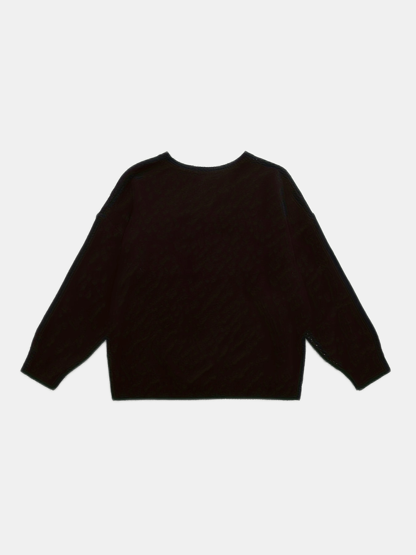 Casual Sweater Women's Plus Bear & Slogan Print Long Sleeve