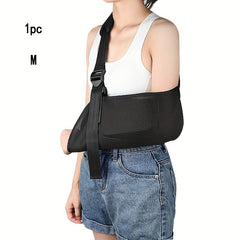 Adjustable Shoulder Arm Sling with Pocket for Mobile Phone