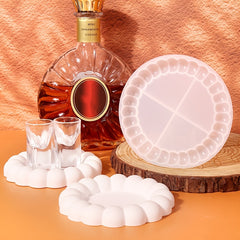 Silicone Bubble Tray Resin Mold Coaster Candle Holder DIY Resin Art