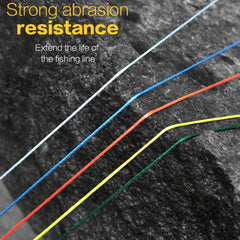 8 Strand Braided Fishing Line Abrasion Resistant Anti Bite for Freshwater Saltwa