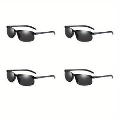 Men's Night Vision Driving Glasses Sports Sunglasses