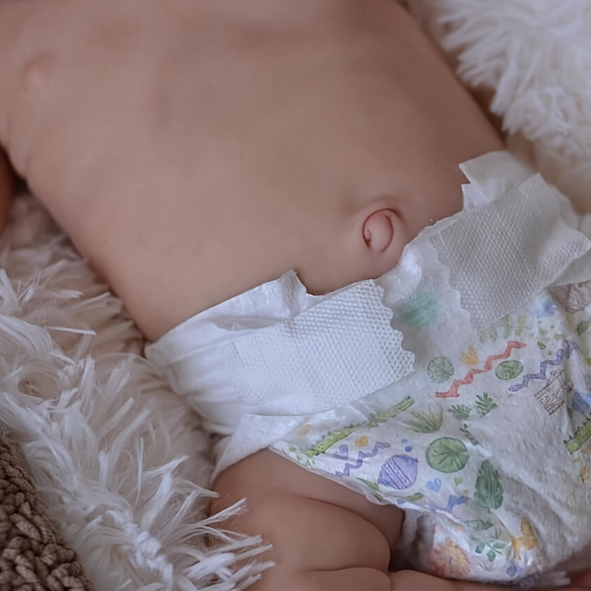 19" Full Vinyl Reborn Dolls Sleeping Soft Touch 3D Skin Doll Can Bath