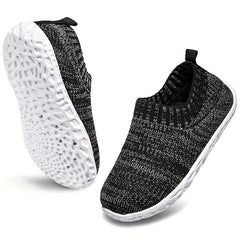Kids Breathable Slip On Sneakers - Lightweight and Comfortable Shoes
