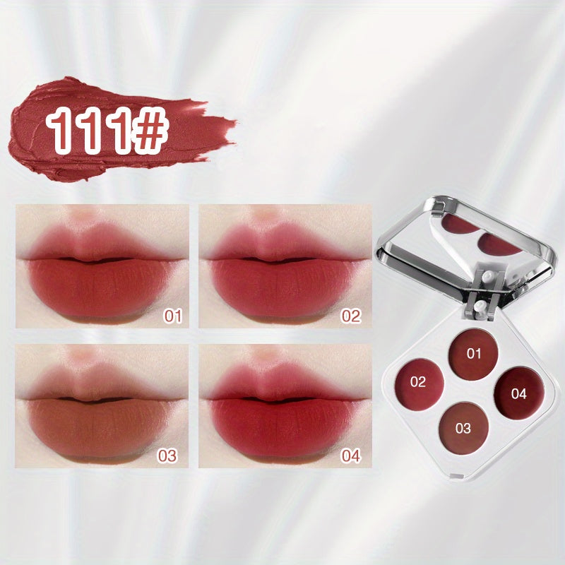 Matte Lipstick & Cheek Mud Durable & Easy Apply