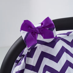 Irregular Stripe Car Seat Sunshade Cover