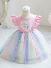 Girls Flower Girls Wedding Party Dress