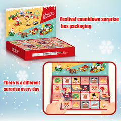 24-in-1 Christmas Advent Calendar Building Set Kids' DIY Toy Kit