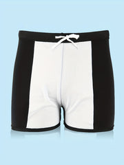 Quick Drying Men's Solid Board Shorts Swim Trunks Swimwear