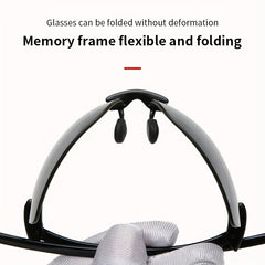 Men's Rimless UV400 Sunglasses for Driving Outdoor Fishing