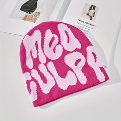 Knitted Hat Hip Hop Street Graffiti Letter Beanie Hat