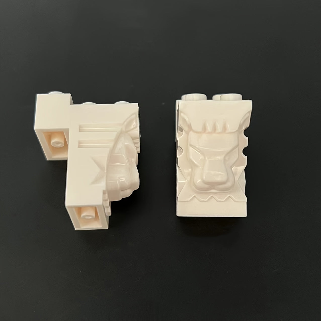 2pcs Animal Statue Decoration Building Blocks Toy