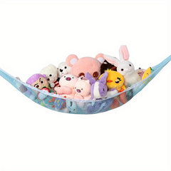 Stuffed Animal Toy Hammock Wall Corner Mesh Toy Net