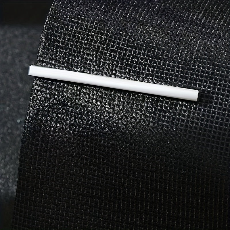 Men's Tie Clips Copper Necktie Tie Bar Pinch Clasp Wedding