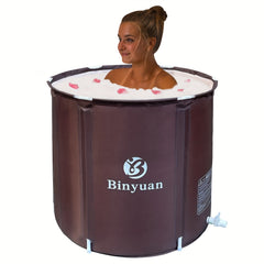 Portable Collapsible Bathtub Large Foldable Ideal For Hot Ice Bath