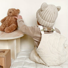Kids Bear Strap Clip Baby Overalls Anti-slip Shoulder Clip