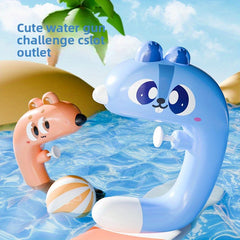 Mini Summer Water Play Cartoon Water Gun Drifting Small Water Gun Toy
