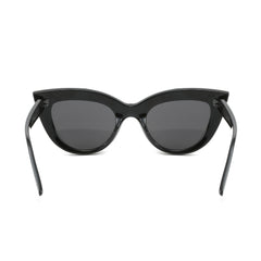 Boho Cat Eye Sunglasses with Rhinestones for Women