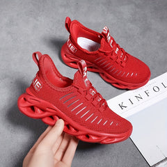 Boy's Blade Type Sneakers Breathable Non Slip Soft Sole Shoes