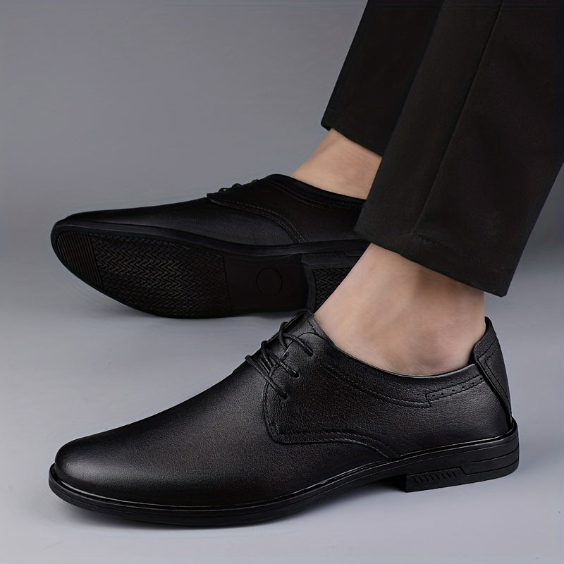 Men's Derby Shoes Non Slip Formal Shoes For Wedding Party Business