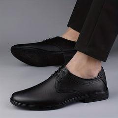Men's Derby Shoes Non Slip Formal Shoes For Wedding Party Business