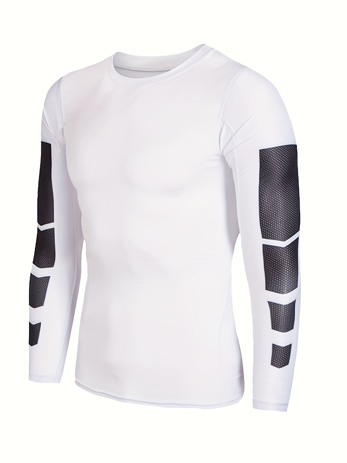 Men's High Stretch Compression Sports Top Moisture Wicking Base Layer