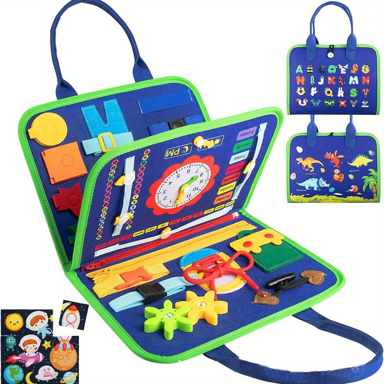 Busy Board Montessori Toy For 1-4 Yr Olds