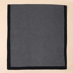 Houndstooth Scarf Unisex Autumn Winter Scarf Shawl Women