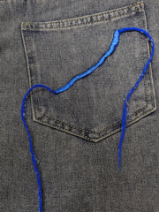 Men's Street Style Loose Jeans for Spring Summer