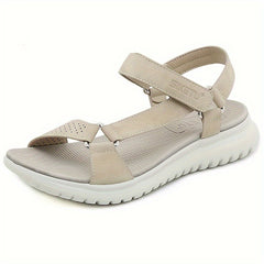 Women's Ankle Strap Flat Sandals Open Toe Non slip Shoes