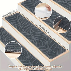 Non Slip Stair Mats Runners Treads For Indoor Wooden Steps
