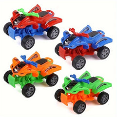 1pc Pull Back Car Toy Car Mini Off road Beach Motorcycle Cart Car Racing