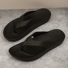 Women's Minimalist Flip Flops Soft Sole Non-slip Slides Summer Beach Shoes