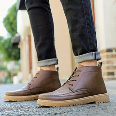 Men's Combat Boots Durable Non Slip Ankle Boots