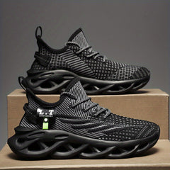 Men's Knitted Breathable Comfy Sneakers For Running