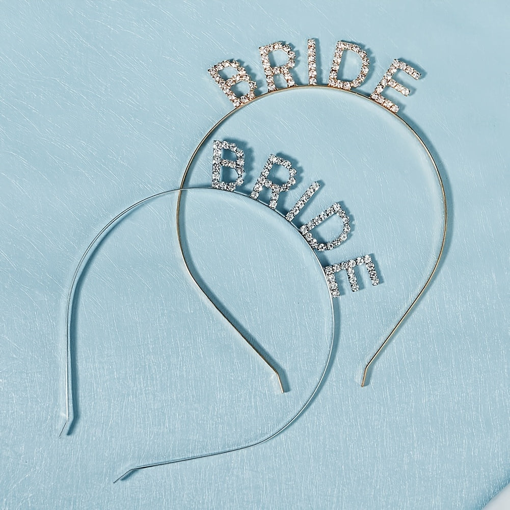 Bride Rhinestone Hairband Headband Princess Tiara Wedding Birthday