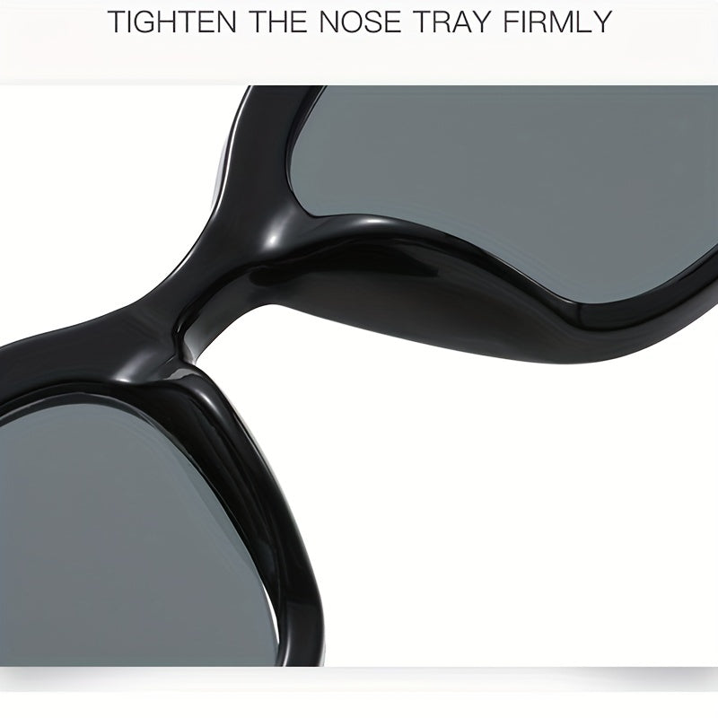 Men's Small Square Frame Sunglasses UV400 Protection Sun Glasses