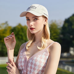 Solid Embroidery Baseball Cap Lightweight Casual Sun Hat Unisex Dad Hat