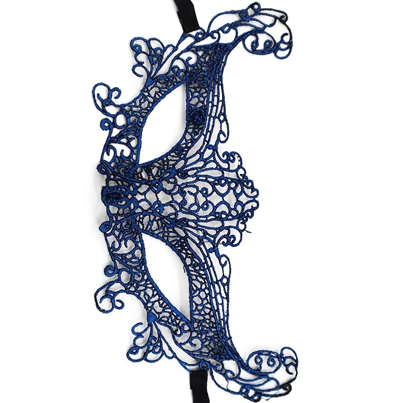 Fox Shaped Lace Masquerade Mask for Adults Costume Theme Party