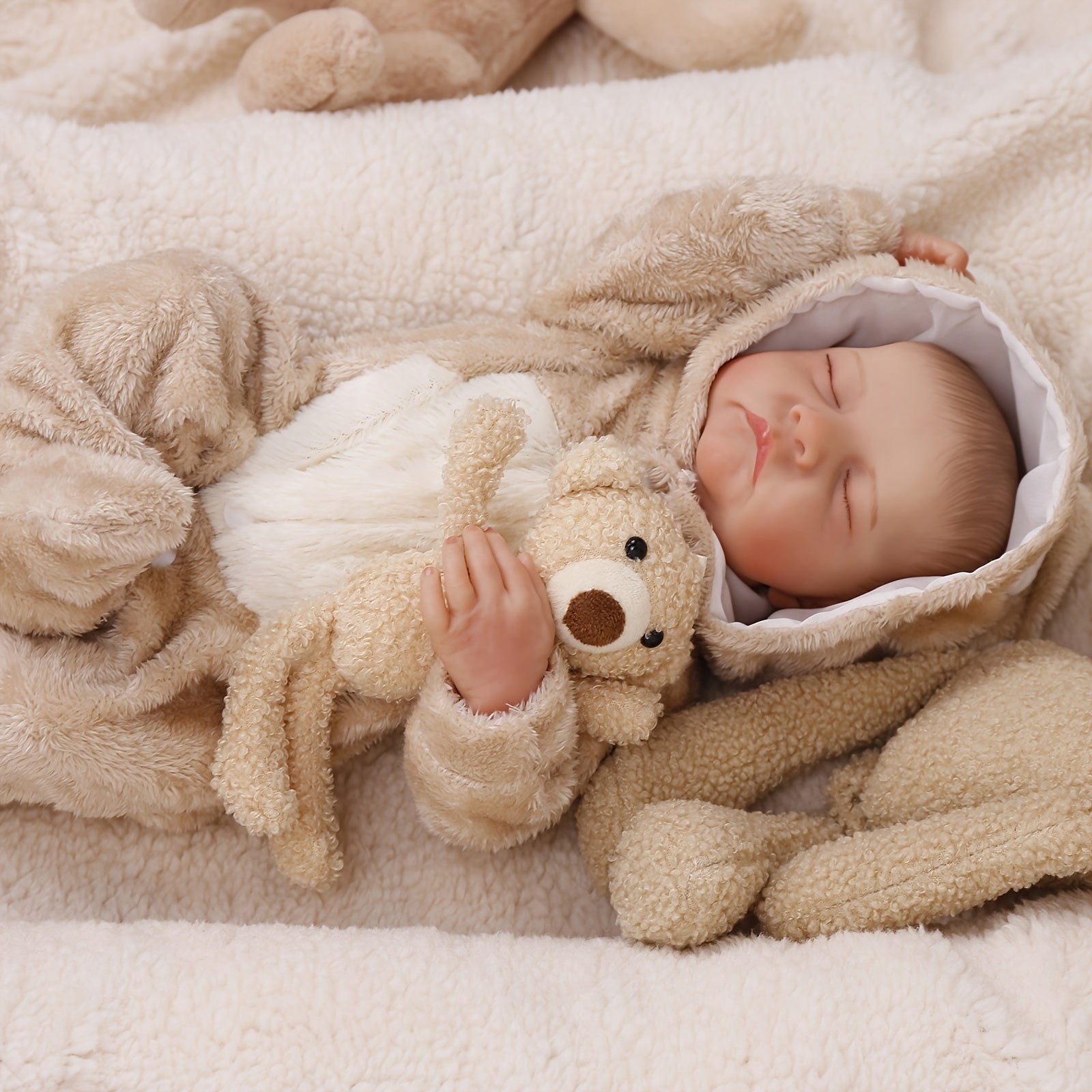 17 Inch Lifelike Reborn Baby Dolls Boys Soft Skin Realistic Newborn Baby Dolls