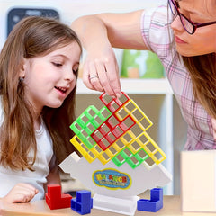 Balance Building Block Game Swing Stack Toy Puzzle Desktop Block Interactive Toy