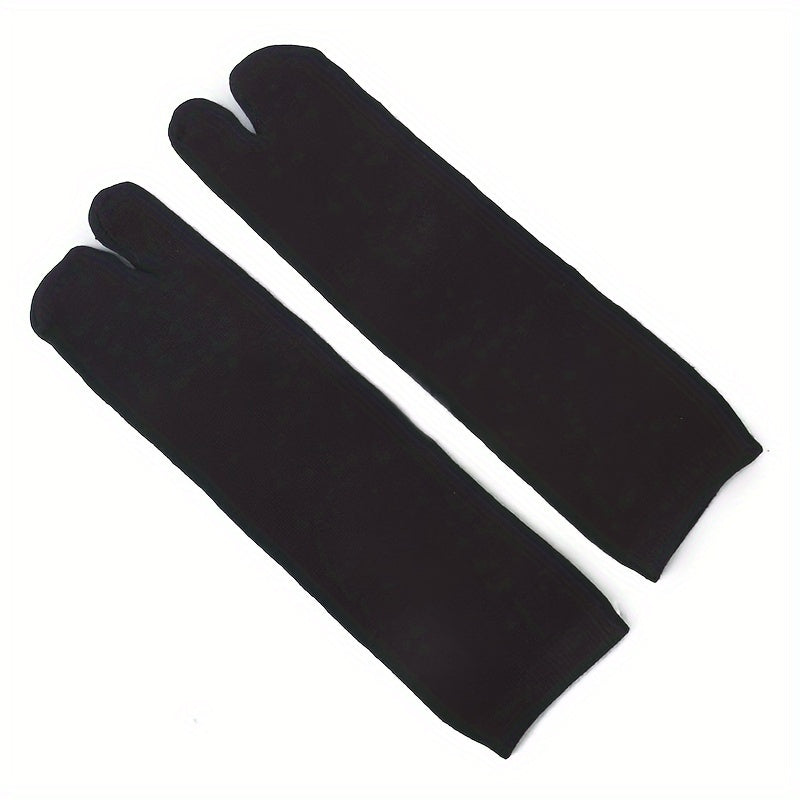Two Finger Socks Crew Stockings