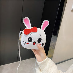 Kids Crossbody Bag Princess Cartoon Rabbit Ears Coin Purse Wallet For Girls