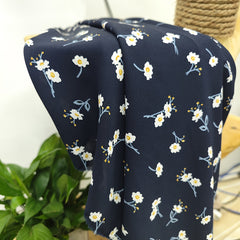 1yd Comfortable Breathable Chiffon Fabric for DIY Clothing Pants Dress
