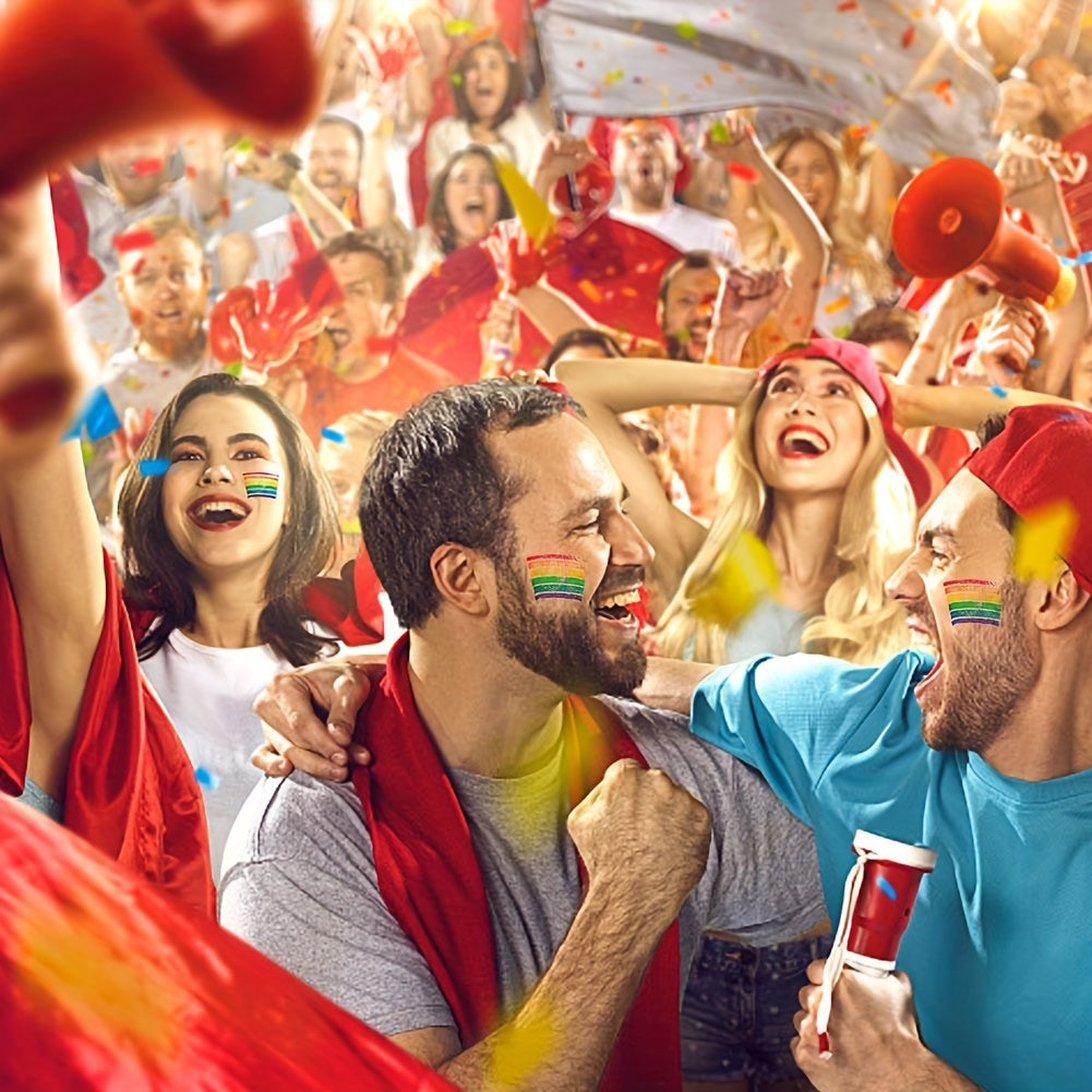 6 Colors Rainbow Face Paint Stick Long Lasting Skin Friendly Body Tattoo Pen