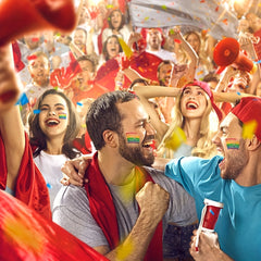 6 Colors Rainbow Face Paint Stick Long Lasting Skin Friendly Body Tattoo Pen